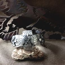 Navajo Eaglemotif Bangle